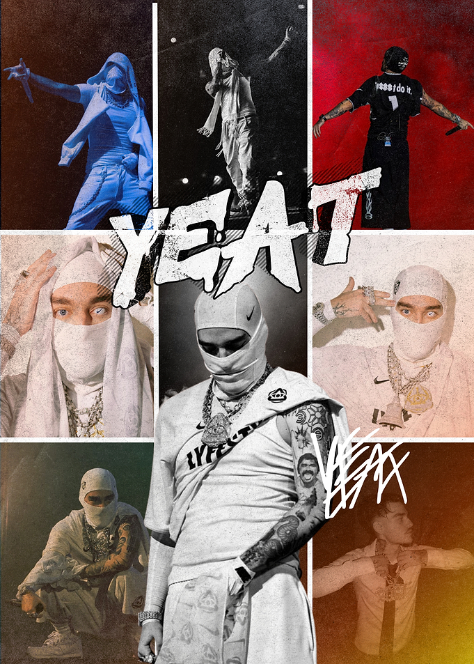 Yeat Collage Poster