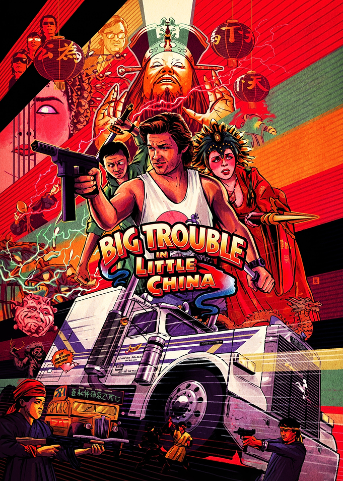 Big Trouble in Little China Poster