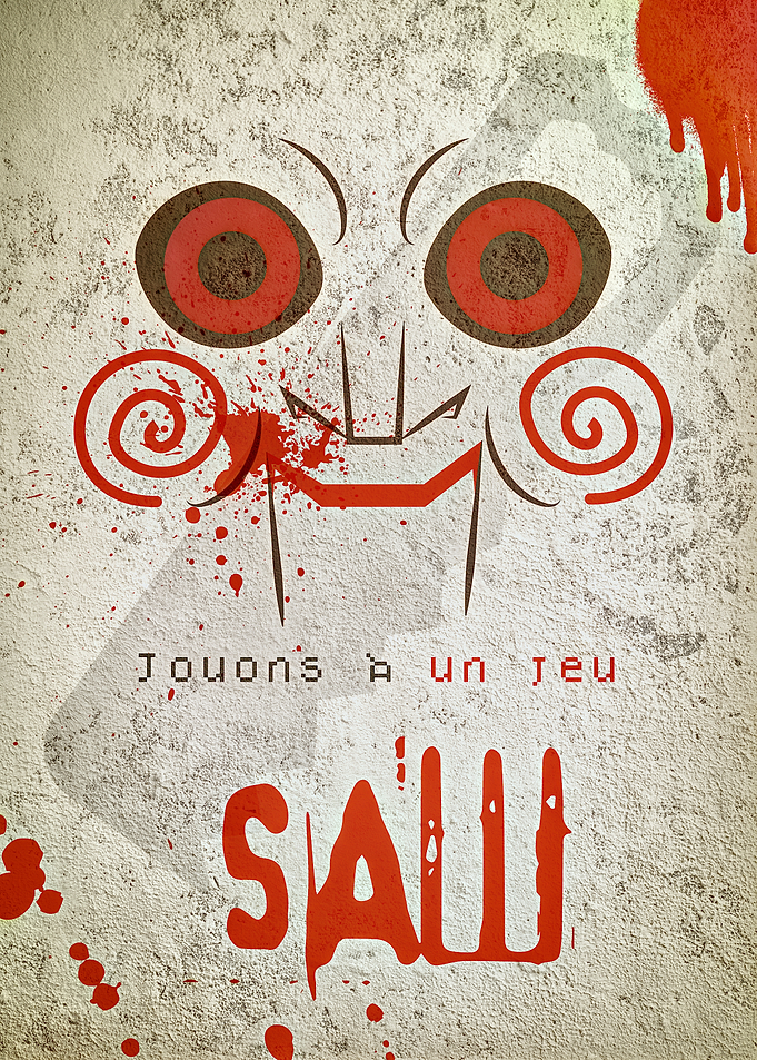 Saw Billy the Puppet Minimalist Poster
