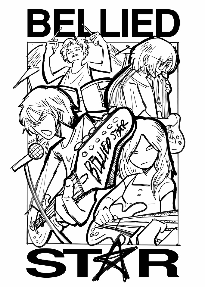 Bellied Star Band Illustration