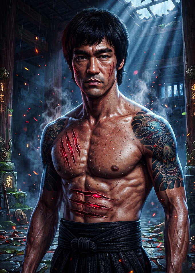 Martial Arts Master Tattooed Epic A