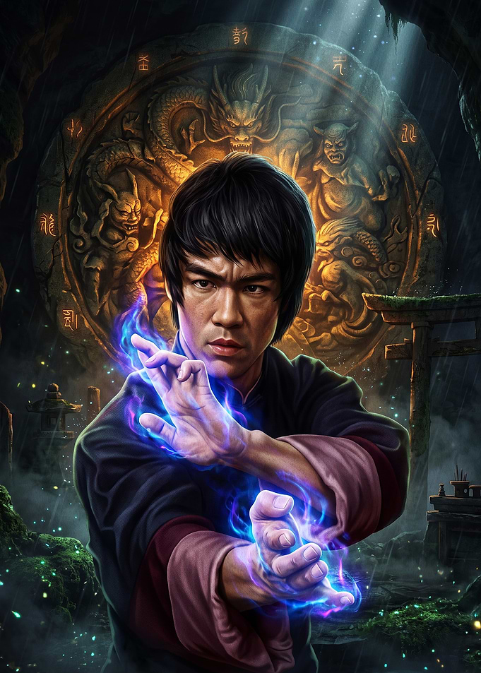 Martial Arts Master Dragon Fantasy