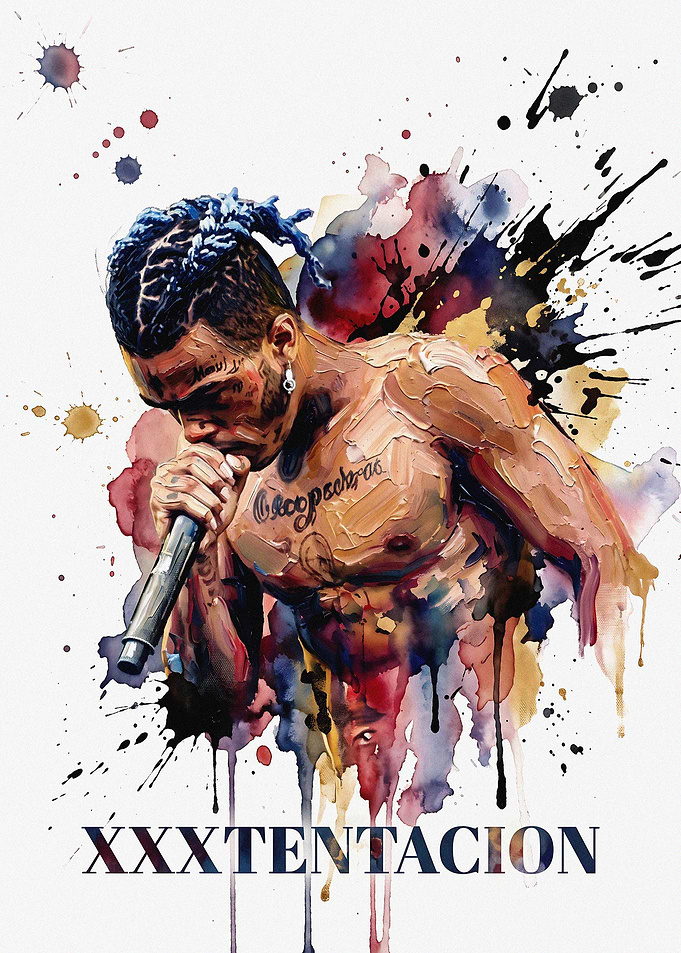 XXXTentacion Portrait Art
