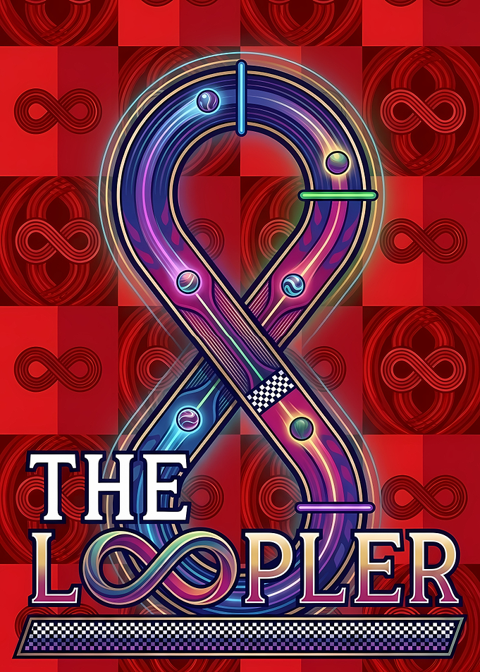 The Loopler Infinity Track Poster