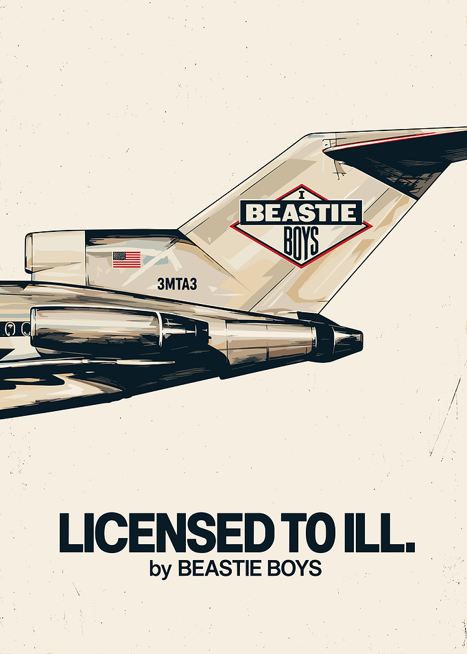 Beastie Boys Licensed to Ill Poster