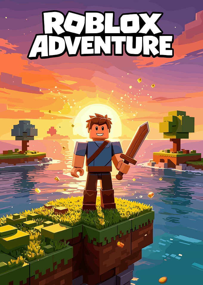 Roblox Adventure Game Poster