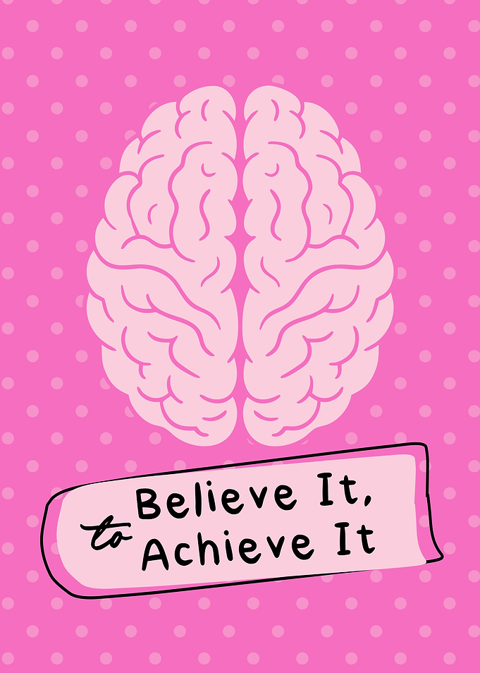Believe It to Achieve It Poster