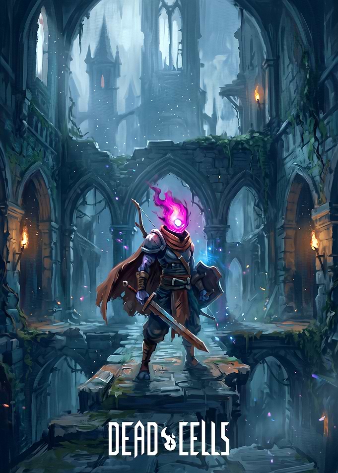Dead Cells Beheaded Warrior Poster