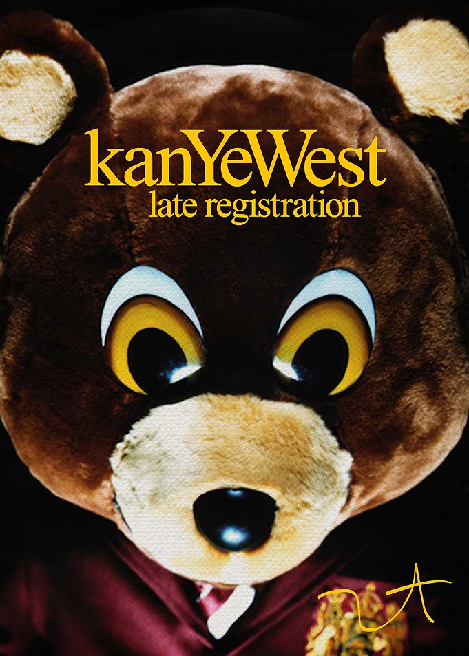 Kanye West Late Registration Album Cover