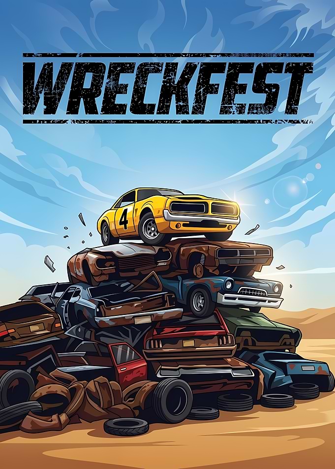 Wreckfest Video Game Poster
