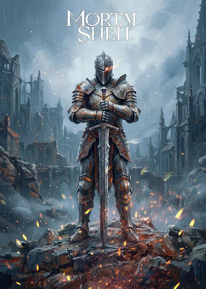 Mortal Shell Knight Poster