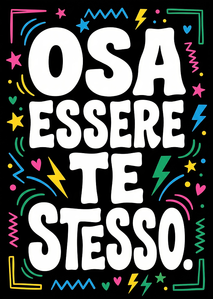 Osa Essere Te Stesso Inspirational Quote