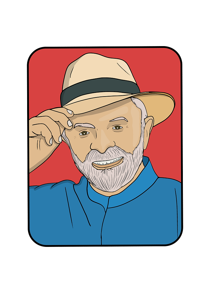 President Lula da Silva Art - Brazilian Leader