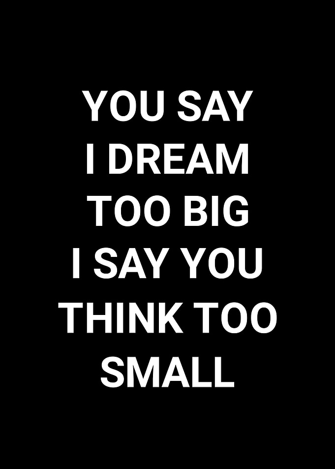 Inspirational Quote Text Art