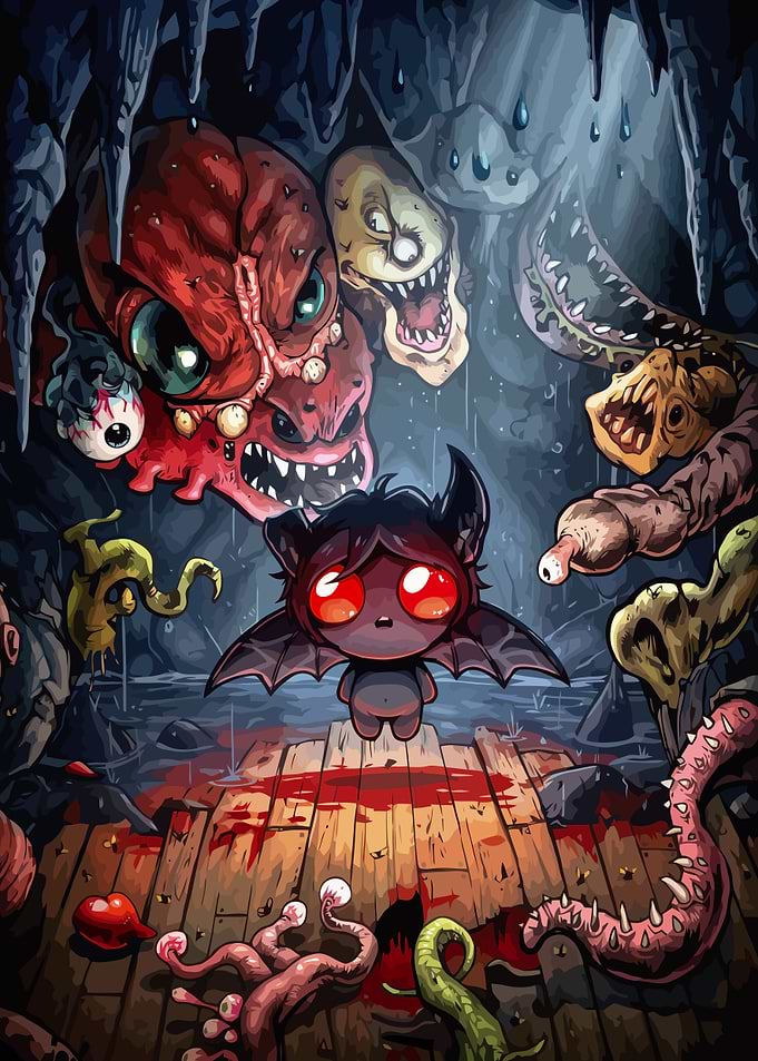 The Binding of Isaac Azazel Fanart