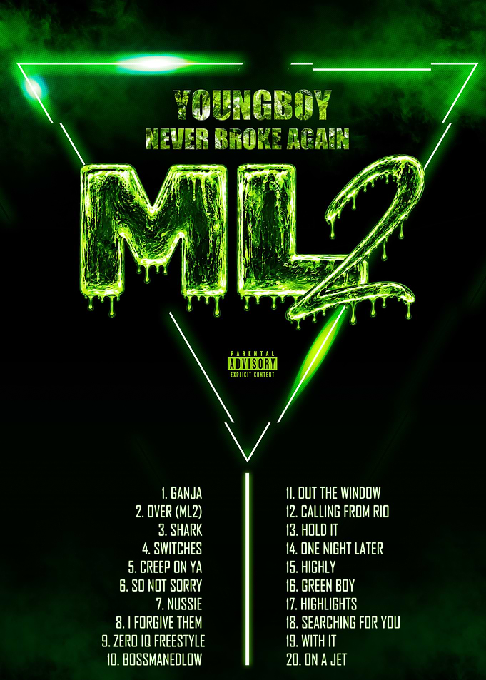 YoungBoy Never Broke Again ML2 Album Cover
