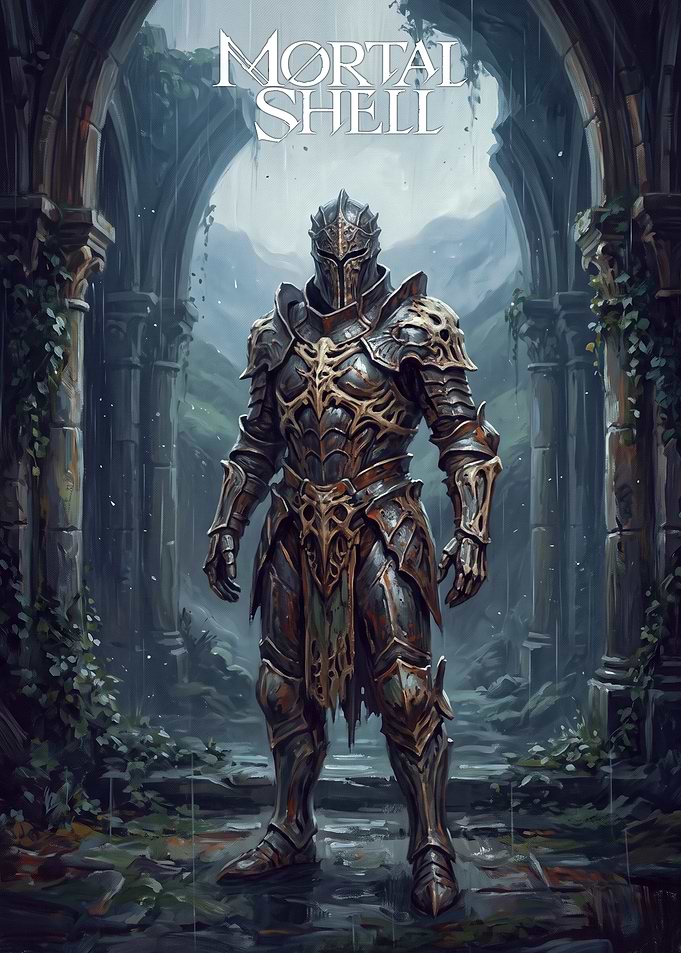 Mortal Shell Knight in Ruined Archway