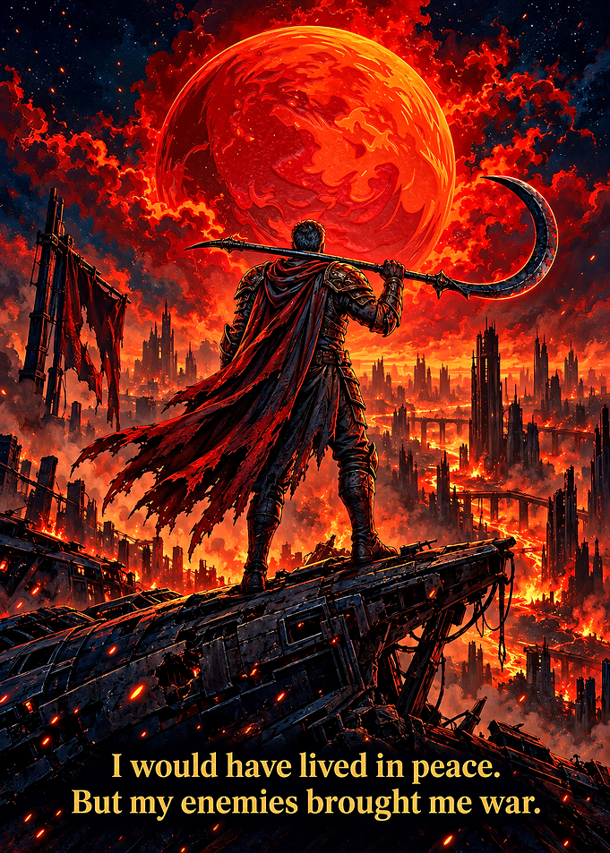 Darrow O'Lycander Red Rising Poster