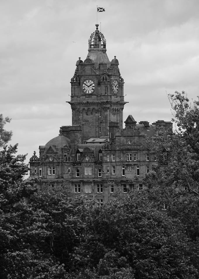 The Balmoral Hotel Clock Tower