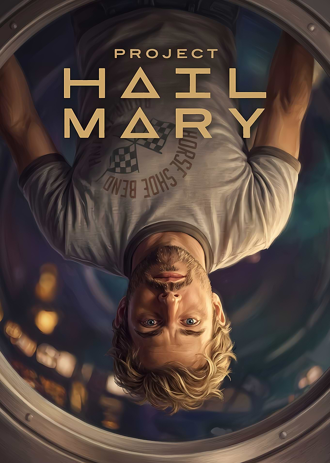 Project Hail Mary Book Cover Art