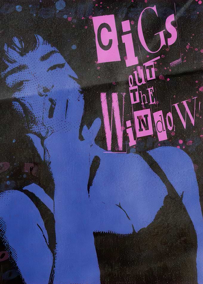 Cigs Out The Window Pop Art