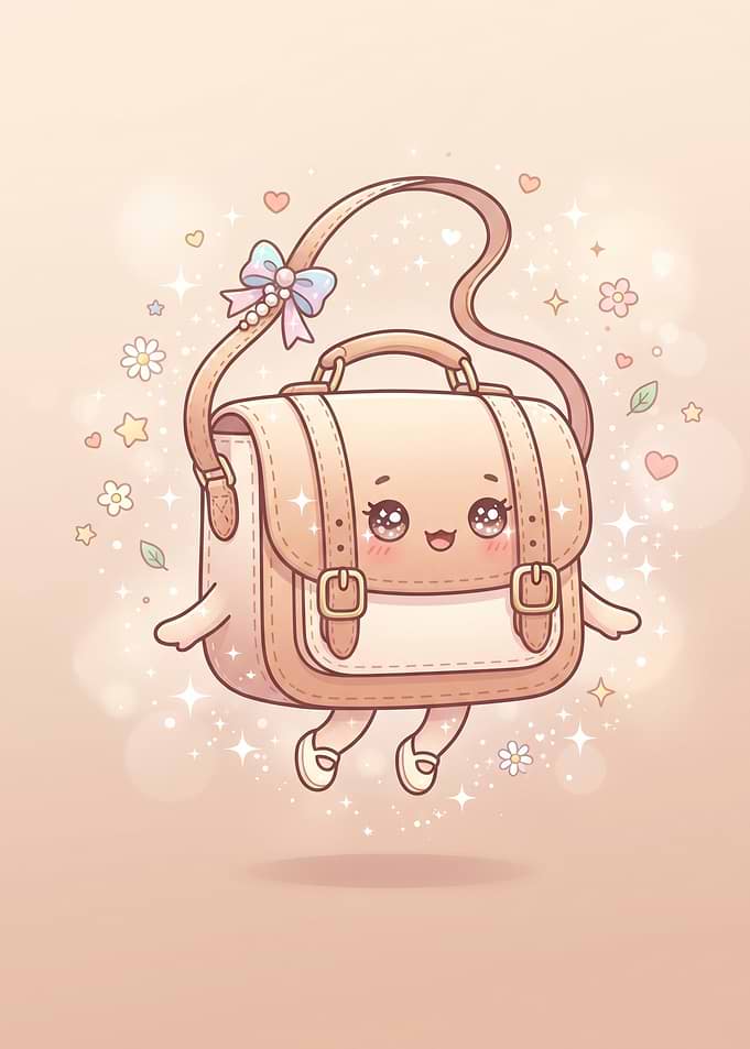 Cute Kawaii Satchel Bag Character