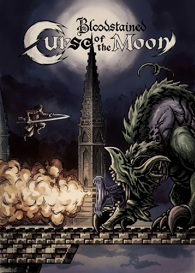 Bloodstained Curse of the Moon Poster