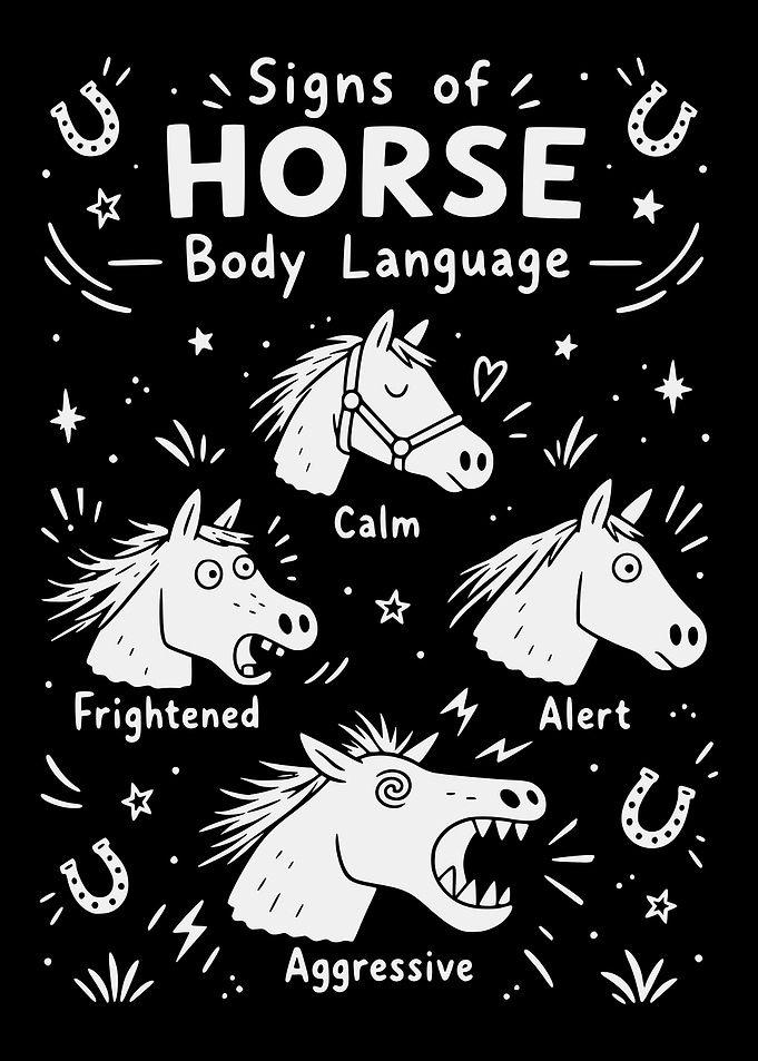 Signs of Horse Body Language - Funny