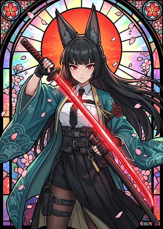 Miyabi Zenless Zone Zero Red Sword