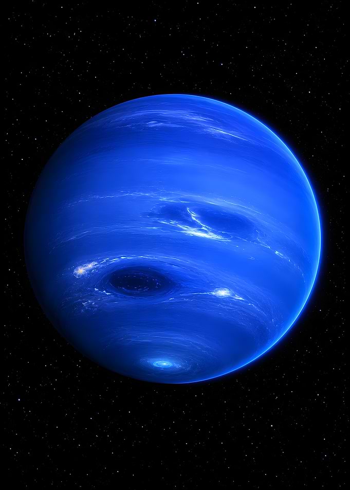 The Planet Neptune in Deep Space