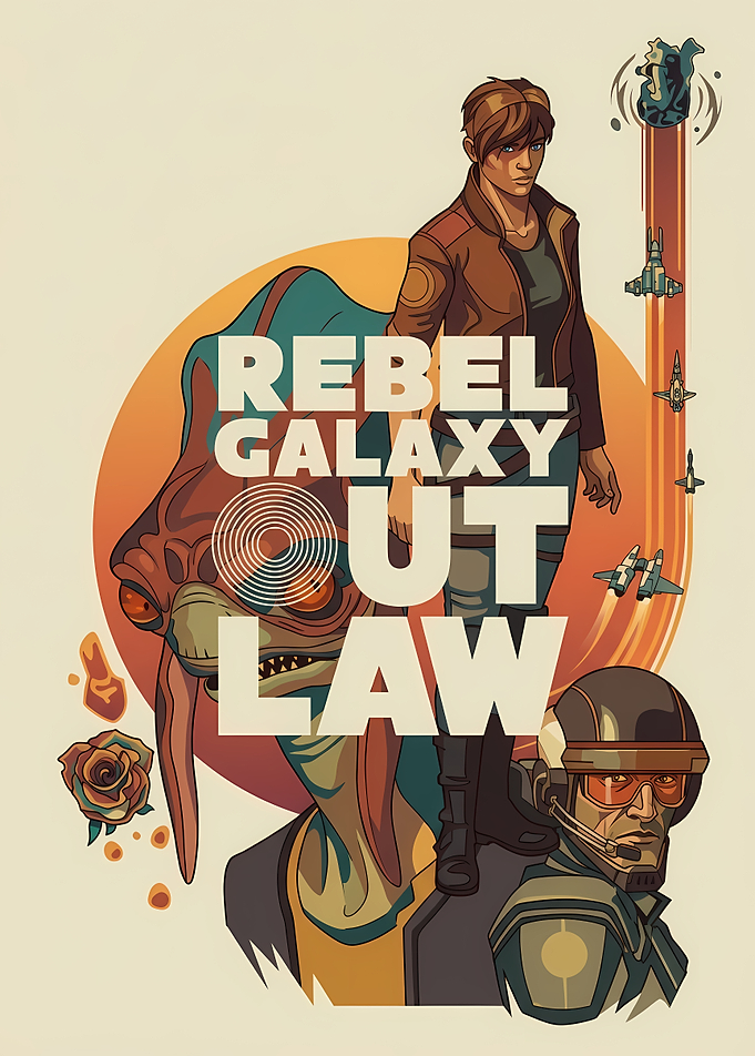 Rebel Galaxy Outlaw Game Poster