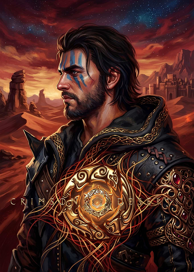 Crimson Desert Game Character Portrait