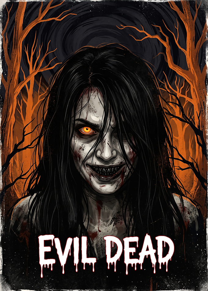 Evil Dead Horror Movie Poster
