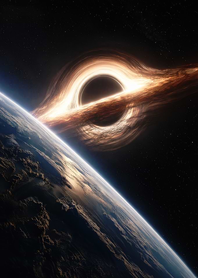 Interstellar Movie black hole