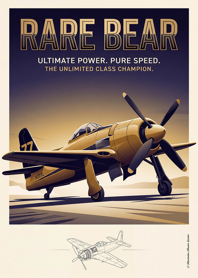 Rare Bear Unlimited Class Champion Poster