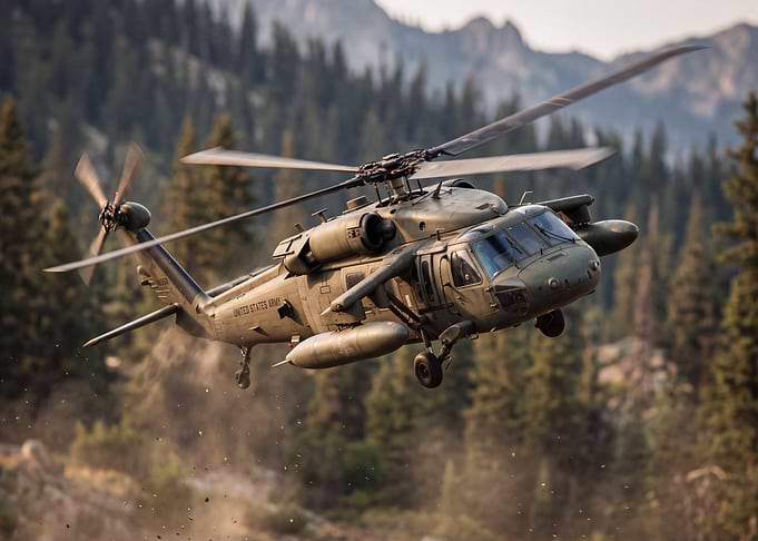US Army Black Hawk Helicopter