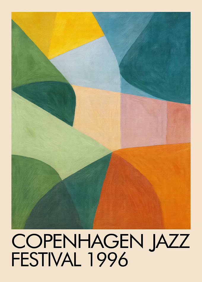 Copenhagen Jazz Festival 1996 Poster