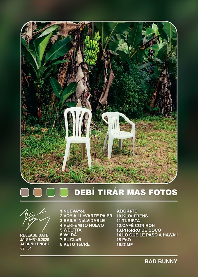 Bad Bunny Album Cover Concept