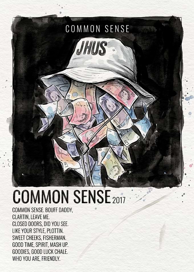 J Hus Common Sense Album Art