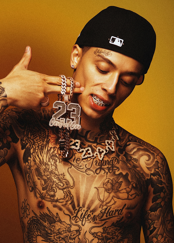 Central Cee Rapper Portrait Poster