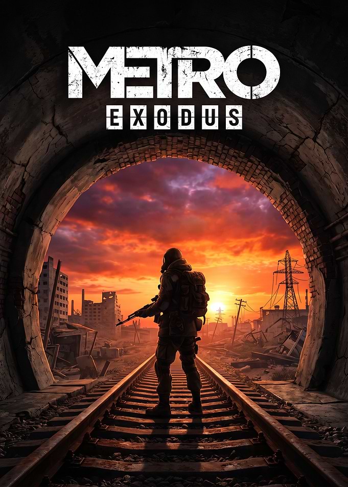 Metro Exodus Game Cover Art