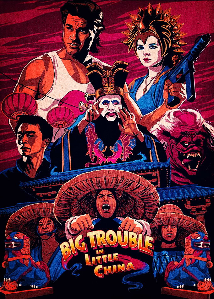 Big Trouble in Little China Poster
