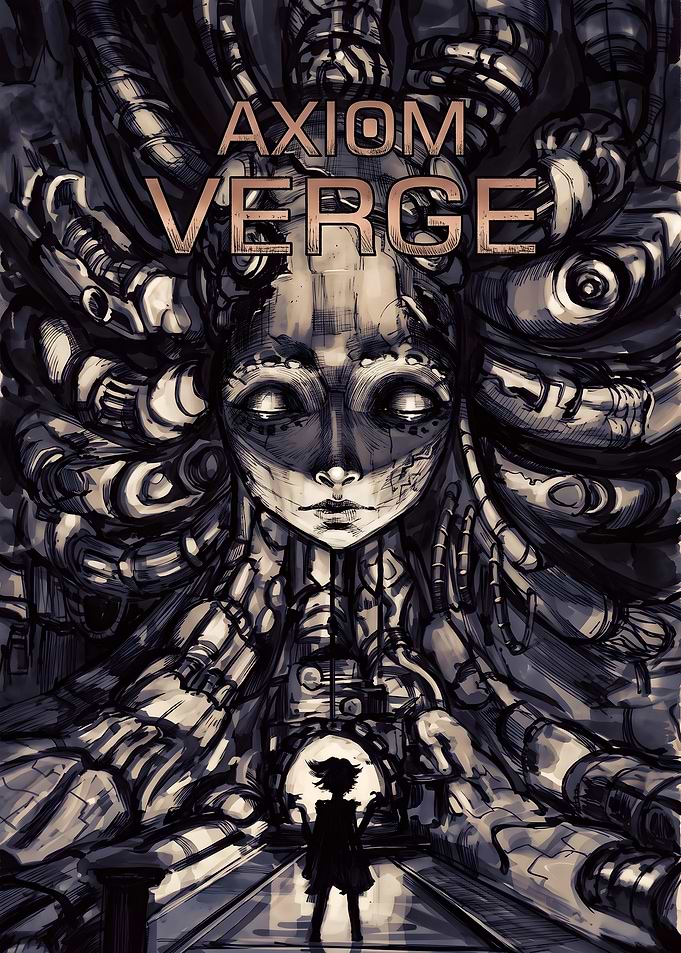 Axiom Verge Game Poster Art