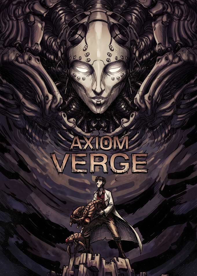 Axiom Verge Game Poster