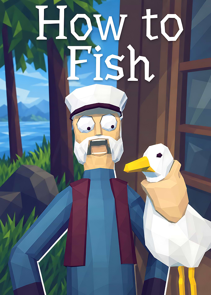 How to Fish Low Poly Illustration