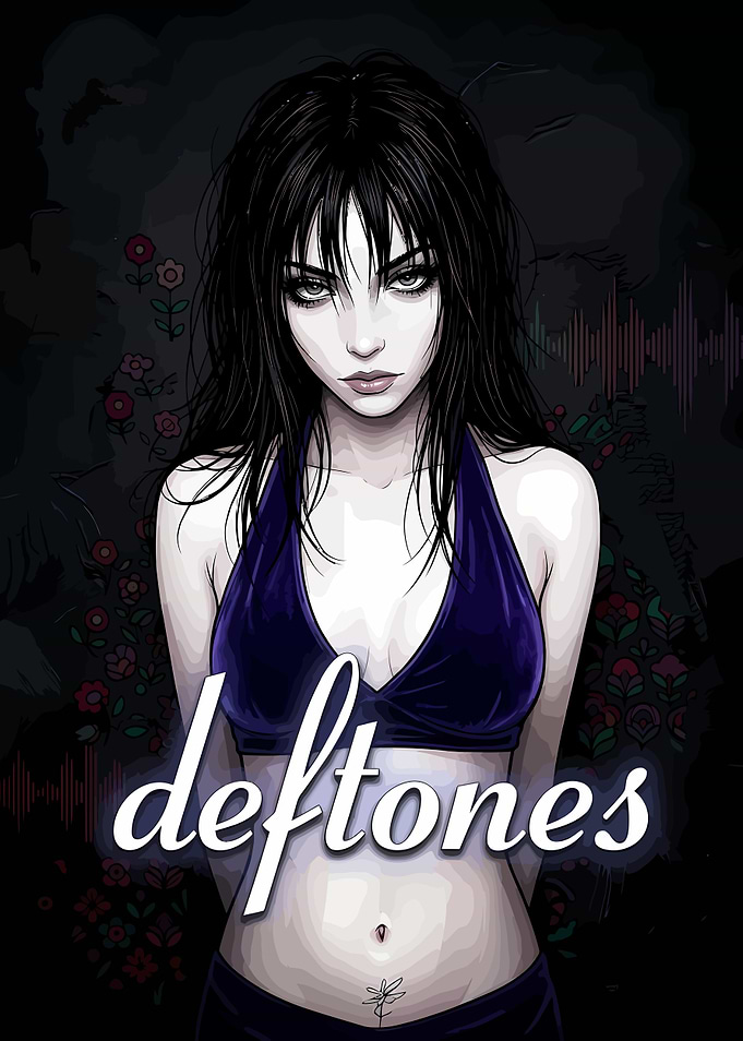 Deftones Goth Girl Fan Art