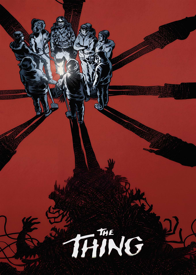 The Thing Movie Poster Art