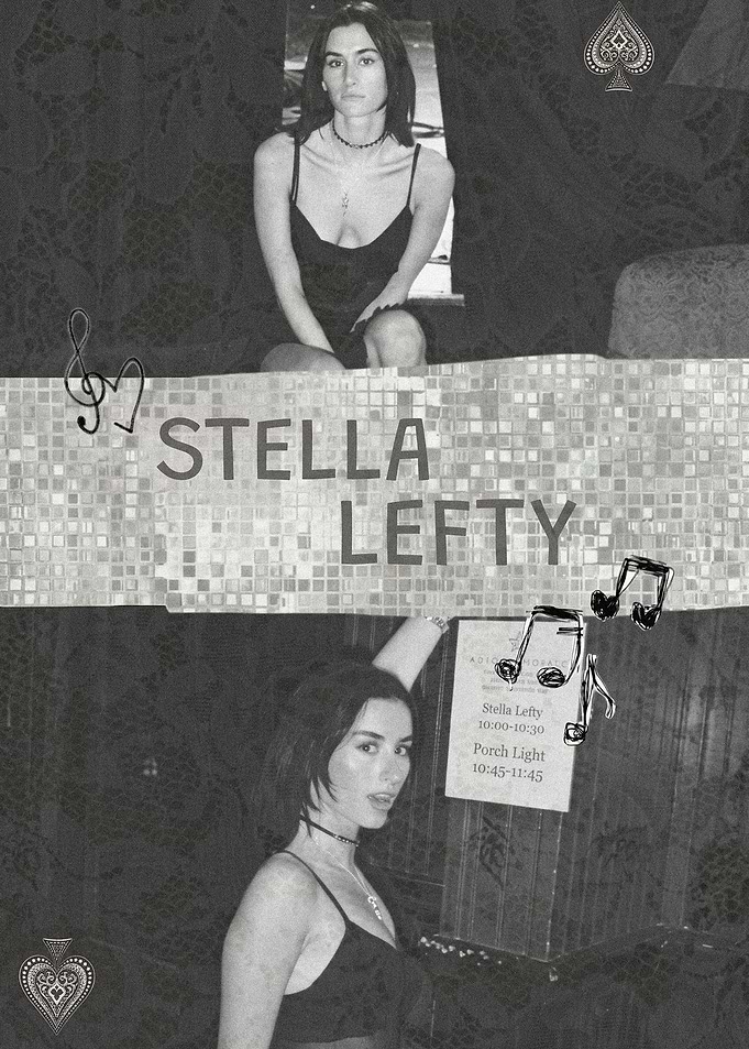 Stella Lefty Music Collage Poster