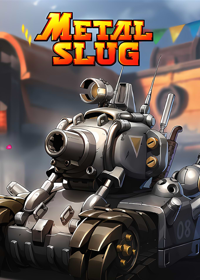 Metal Slug Tank Illustration