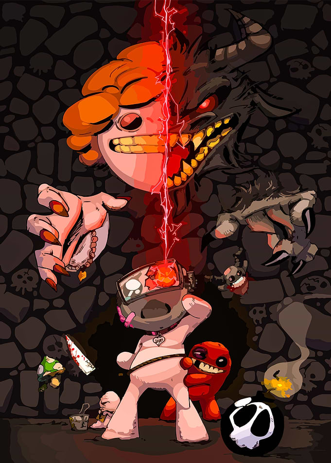 The Binding of Isaac Fan Art